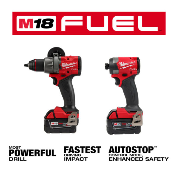 Milwaukee Hammer Drill/Impact Driver Combo Kit - Image 2