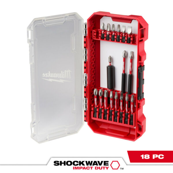 Milwaukee 18PC Shockwave Impact Duty Driver Set