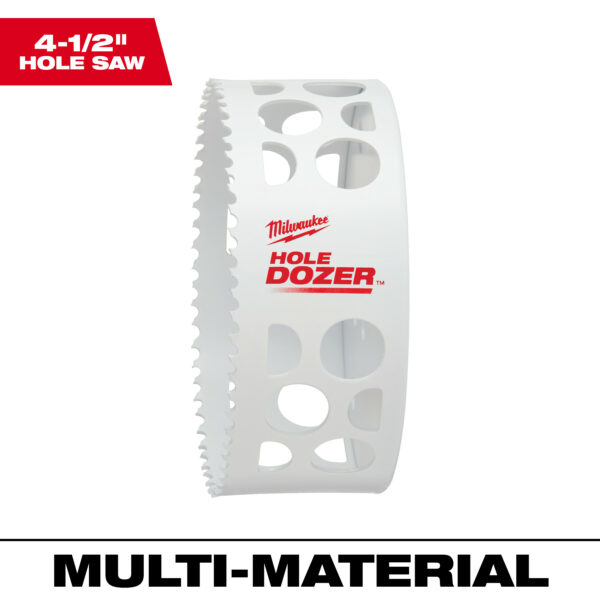 Milwaukee 4-1/2" Hole Dozer Bi-Metal Hole Saw