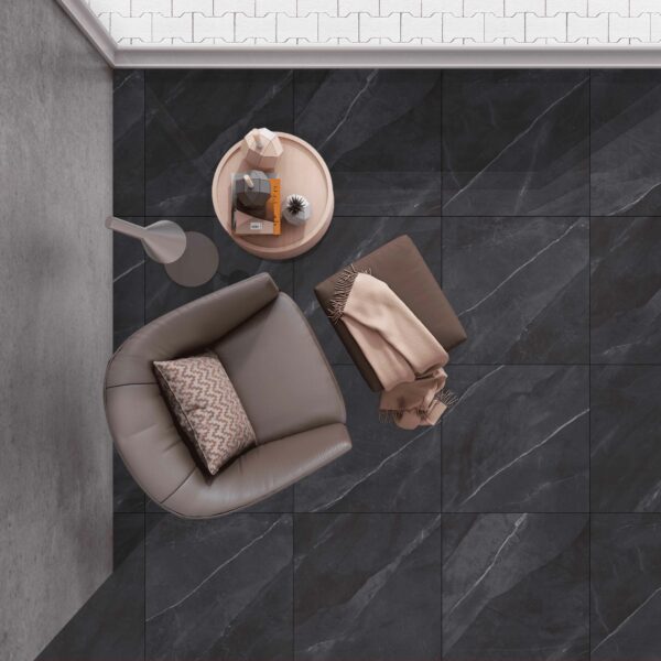 HG Armani Charcoal Glossy 60 x 60/24 x 24 (A) - 4pcs/bx - Image 2